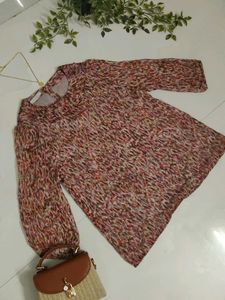 Stylish Printed Long Sleeve Blouse🍂💐