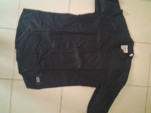 Men's Classic Black Button-Up Shirt