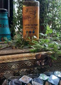 Home Made Ayurveda Method Herbal Oil.