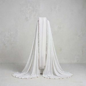 Beads & Stones White Dupatta