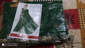 Green Color New Sarees