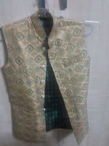 kids Brocade Nehru Jacket