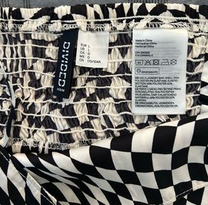 H&amp;M Checkered Bandana Top
