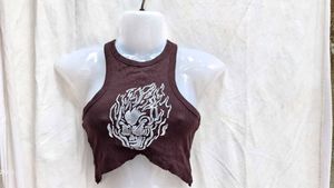Graphic Crop Top