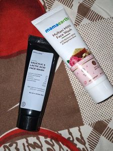 ❤️🎉Mamaearth &amp; Brillare Face Washes✨️🎉💗