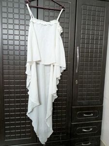 Elegant White Flowy Top