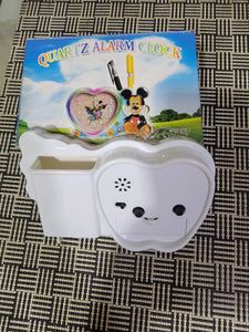 New Mickey Mouse Quartz Alarm Clock