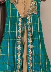 Girls Ethnic Dress Gown Party Festive Dresess Kids