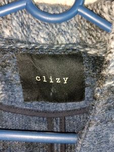 Cozy Plaid Open Front Zipper Wool Jacket