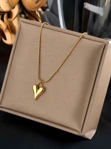 Elegant Gold Heart Necklace