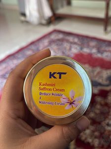 KT Kashmiri Saffron Cream