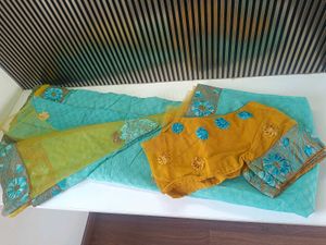Sari With Blouse