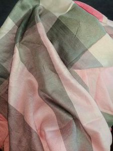 Aunthetic Burberry Scarf - Pink Checkered