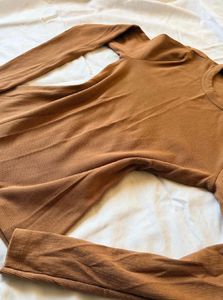 Ribbed Long Sleeve Top