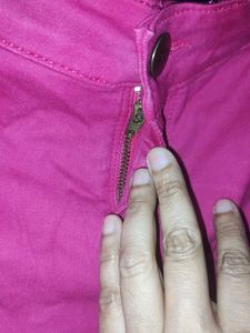 AND denim Pink Jeans Never Used..