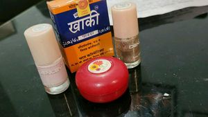 Set Kumkum2,Nel Polish, Powder
