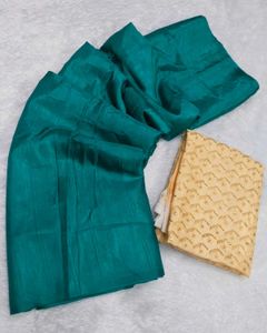 Elegant Teal Dress Material