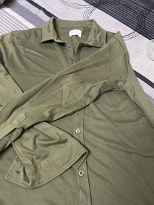 Olive Green Long Sleeve Shirt