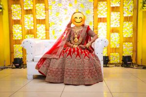 Stunning Red Bridal Lehenga