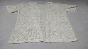 White Lace Beach Cover-Up