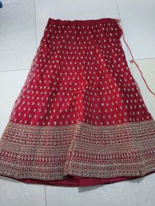 🎉SALE 💥Maroon Embellished Lehenga❤️