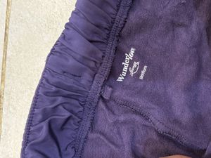 Y2K Purple Wide Leg Lounge Pants