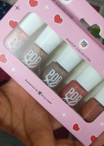 POP XO 5 Nude Nail Paints
