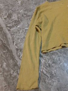 💗Yellow Button-Up Cardigan💗