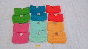 🧶✨ Handmade Crochet Cardholders – New
