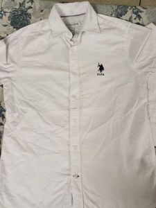 US Polo Assn White Shirt for men