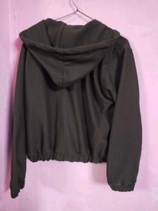 Lightweight Crop Bomber Jacket