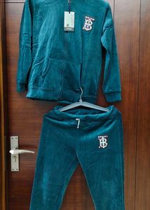 Teal Corduroy Co Odd Set