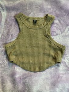 SHEIN Ribbed Knit Tank Top