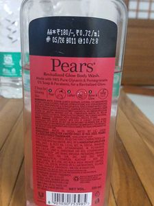 Pears Revitalized Glow Body Wash