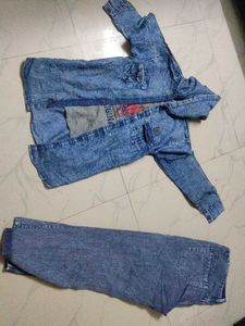 Men's Denim Shirt and Jeans Set