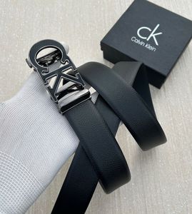 Calvin Klein CK Belt - Black Leather