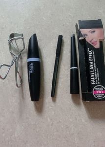Brand New***4 In 1 Combo(Eyelash Curler,Liquid Eye