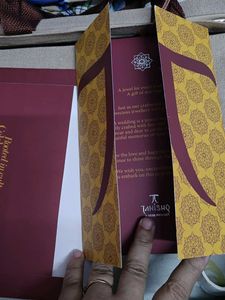Tanishq carry bag with card