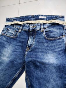 like new .Blue Wash Denim Jeans