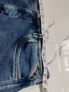 Men's Blue Washed 40 size Denim Jeans