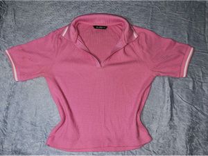 Vibrant Pink Polo Shirt