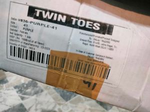♥️Twin Toes Open Toe Block Heels With Ankle Loop ♥