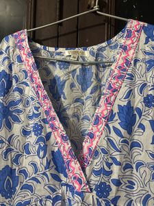 Floral Print Fit and Flare Midi Dress