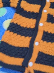 Striped Knit Outfit Set