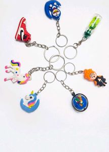 Assorted 🥰 Cute Keychain Set (PACK OF 3)