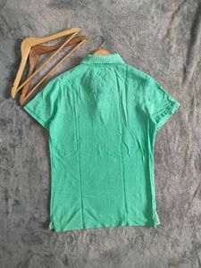 Superdry Men's Green Polo T-Shirt