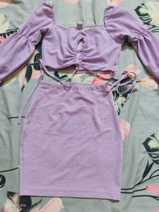 Chic Lavender Co-ord Set