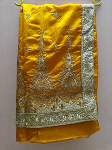 Elegant Yellow Saree
