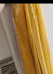 Festive Yellow Dupatta