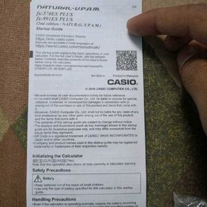 CASIO FX-991ES PLUS Scientific Calculator
